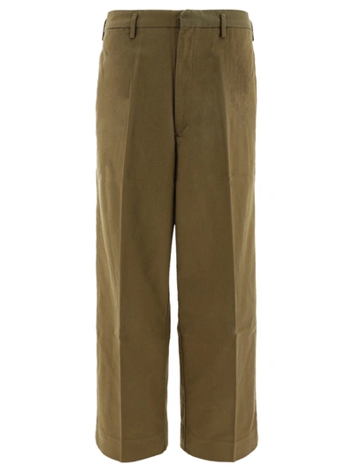 Levi's Straight Leg Trousers In Green