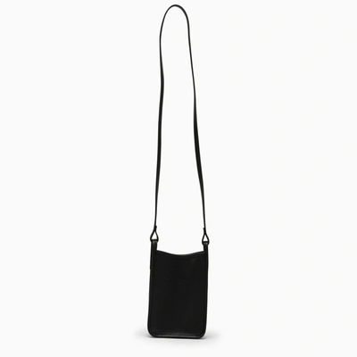 Longchamp Black Le Foulonné Phone Holder