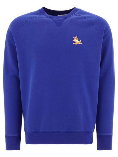 Maison Kitsuné Blue Chillax Fox Sweatshirt