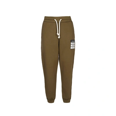 Maison Margiela Cotton Trousers In Green