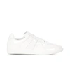 Maison Margiela Replica Patent Leather Low-top Sneakers In White