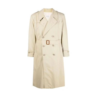 Maison Margiela Rain Coat In Cream