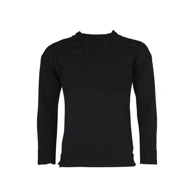 Maison Margiela Gray Wool Sweater In 860f Anthracite