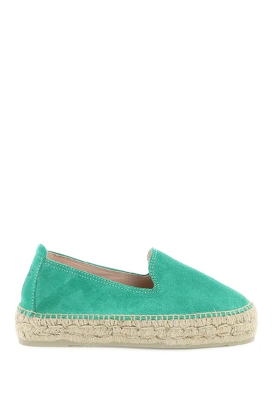 Manebi Hamptons Espadrilles In Red