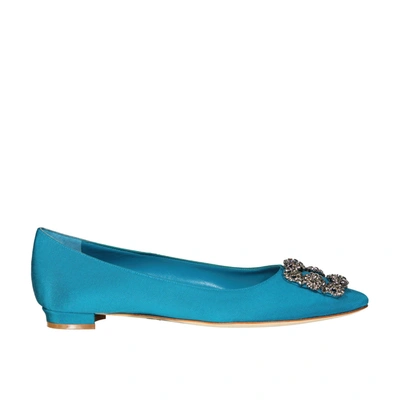 MANOLO BLAHNIK MANOLO BLAHNIK HANGISI FLATS