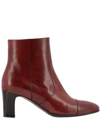 Mara Bini Gina Ankle Boots In Red