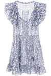 ISABEL MARANT ÉTOILE MARANT ETOILE 'GORDANA' DRESS WITH FLORAL MOTIF