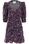 Isabel Marant Étoile Isabel Marant Etoile Lunesa Cotton Mini Dress In Multi
