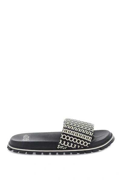 MARC JACOBS MARC JACOBS THE MONOGRAM SLIDE