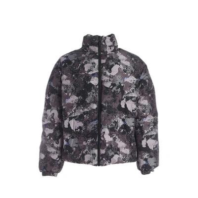 Marcelo Burlon County Of Milan Down Jackets In Gray