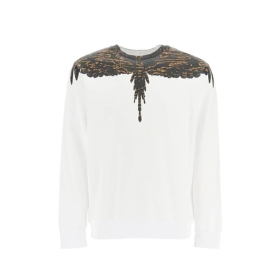 Marcelo Burlon County Of Milan Logo Sweartshirt In White