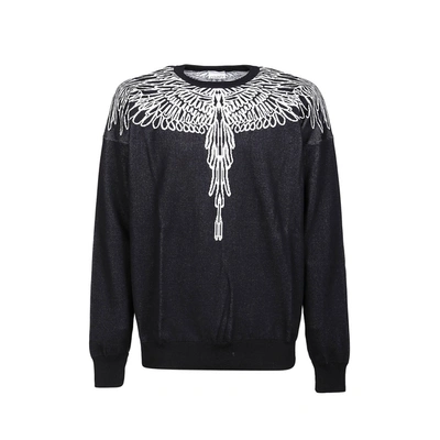 Marcelo Burlon County Of Milan County Of Milan Logo Sweater In Black