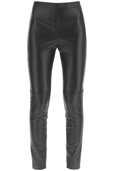 MARCIANO BY GUESS MARCIANO BY GUESS LEATHER AND JERSEY LEGGINGS