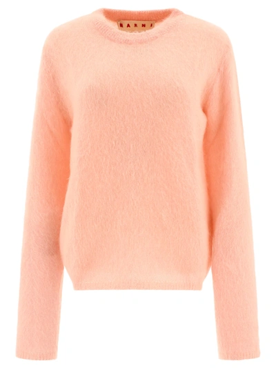 Marni Mohair And Wool Pullover In Pastel