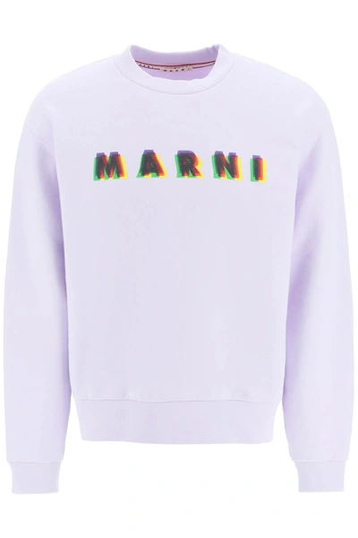 Marni Sweatshirt In Light Purple