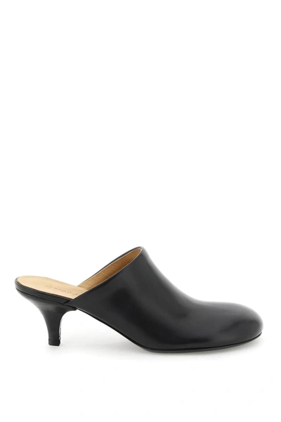 Marsèll Spilla 55mm Leather Mules In Black