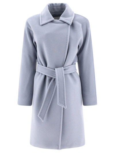 Max Mara Estella Coat In Blue