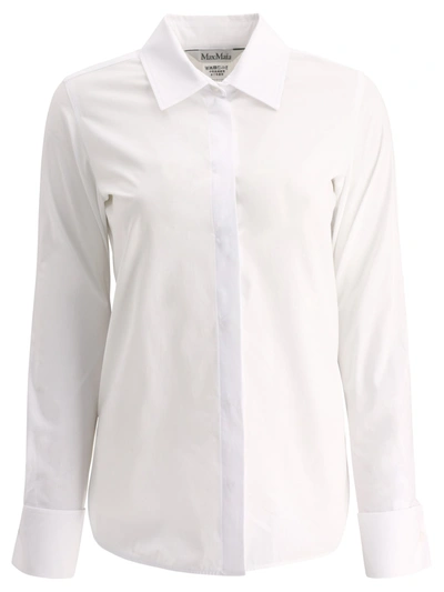 Max Mara Knut Shirt In Bianco