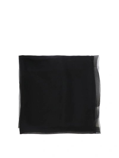 Max Mara Rivera Scarf In Black