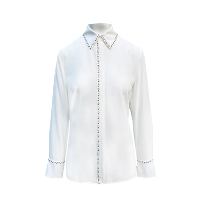 Max Mara Studio Dire Shirt In White