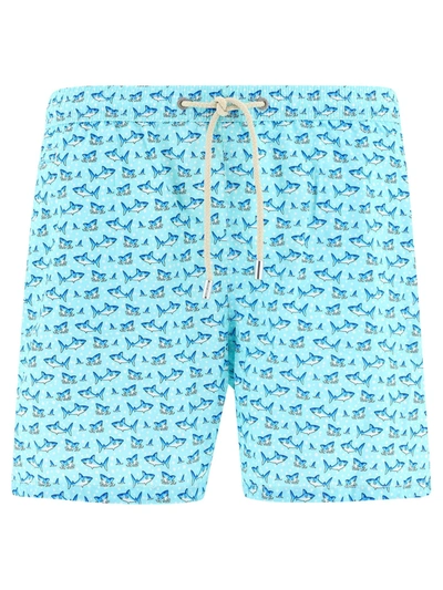 Mc2 Saint Barth "bubble Malie" Swimsuit In Blue