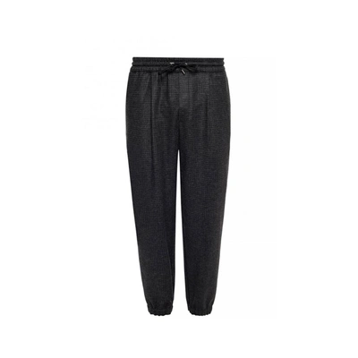 Mcq By Alexander Mcqueen Mcq Alexander Mcqueen Mcq Pied De Poule Wool Pants In Black