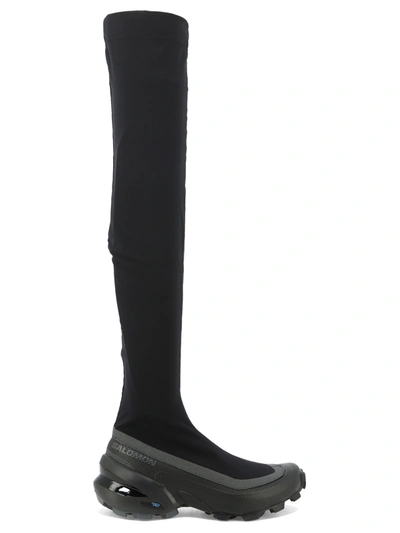 MM6 MAISON MARGIELA MM6 MAISON MARGIELA CROSSWADER SALOMON X MM6 THIGH HIGH BOOT