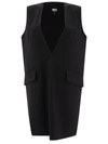 Mm6 Maison Margiela Dress With Deep Neckline