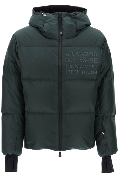 Moncler Grenoble Mazod Short Down Jacket In Green