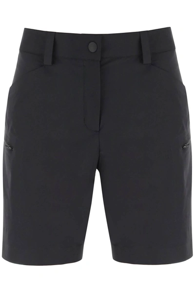 Moncler Grenoble Multi-pocket Technical Shorts In Black