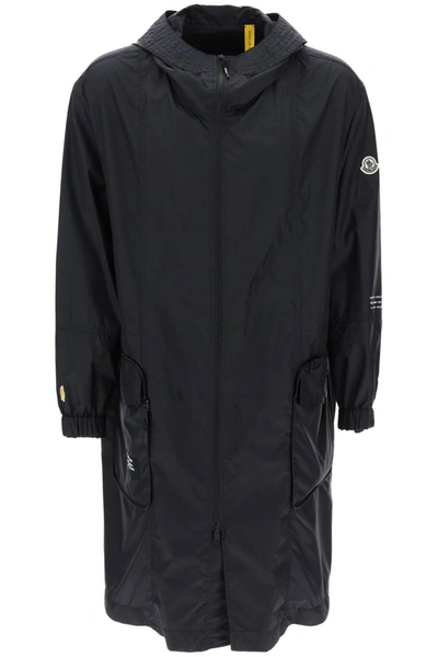 Moncler X Fragment Hiroshi Fujiwara Fennel Packable Parka In Black