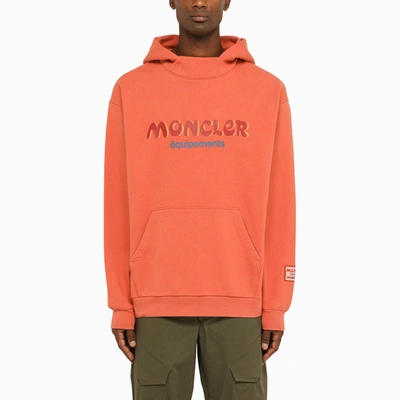 Moncler X Salehe Bembury Orange Cotton Jersey Sweatshirt