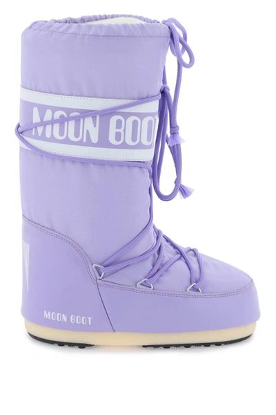 Moon Boot Icon Snow Boots In Violet