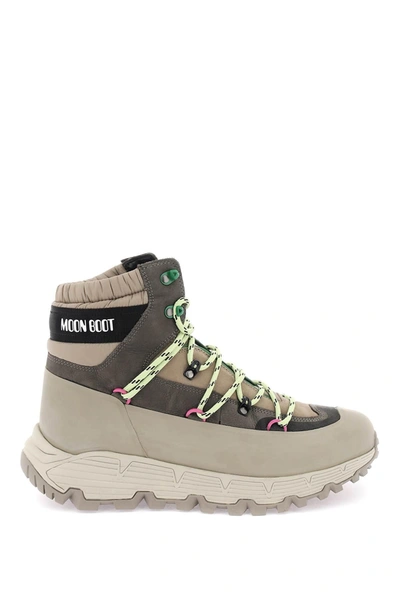 Moon Boot Tech Hiker Hiking Boots In Beige