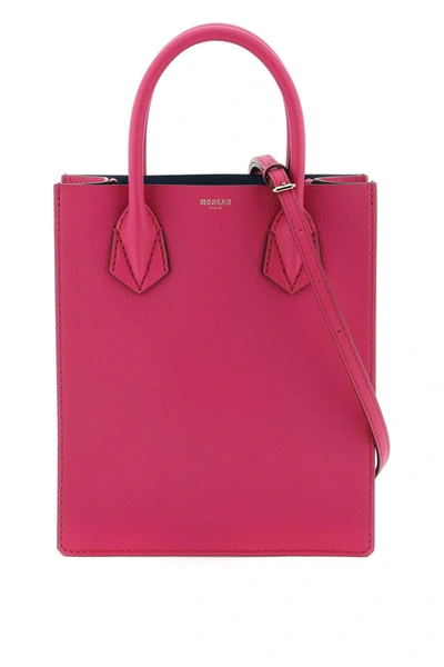 Moreau Paris 'suite Junior' Handbag In Fuchsia