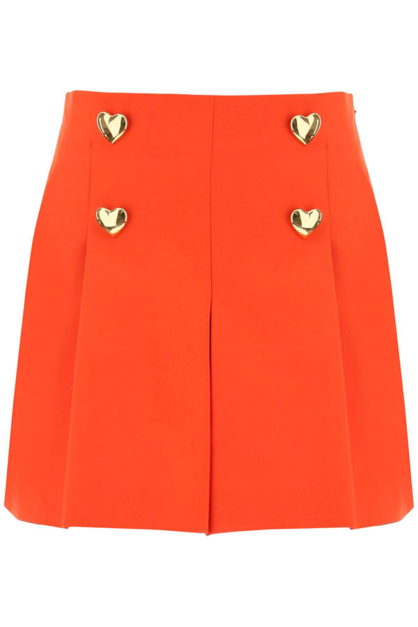 Moschino stripe-detail tailored shorts - White