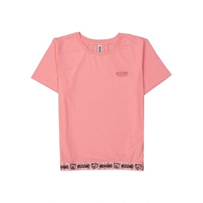 Moschino Underwear Cotton T-shirt In Pink