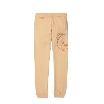 Moschino Underwear Teddy Pants In Beige