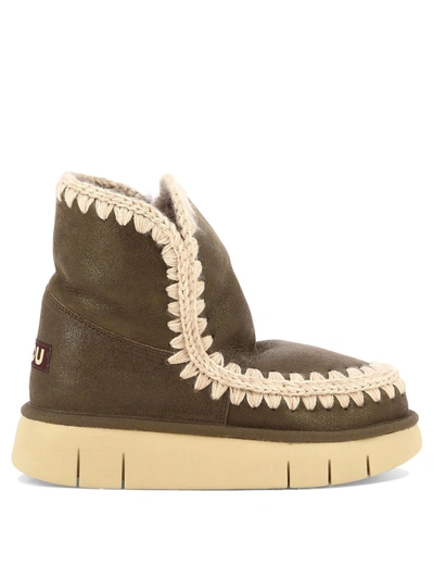 Mou Eskimo 18 Bounce Ankle Boots In Multi