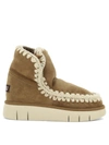 Mou Eskimo Contrast Stitch Boots