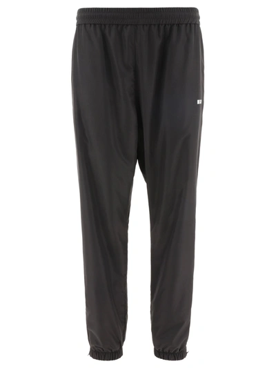 Msgm "" Joggers In Black