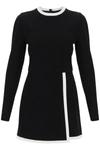 Msgm Playsuit With Contrasting Detailing In Black