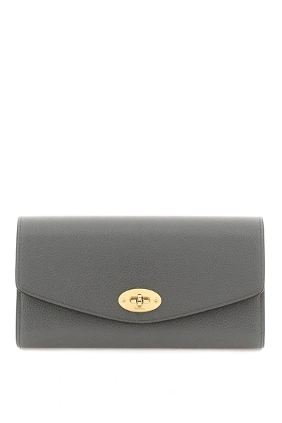 Mulberry 'darley' Wallet Women In Grey