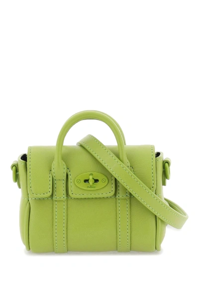 Mulberry Micro Bayswater In Green