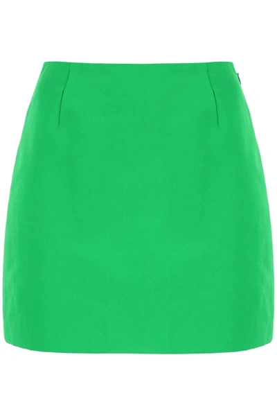 MVP WARDROBE MVP WARDROBE 'PERRY' SATIN MINI SKIRT