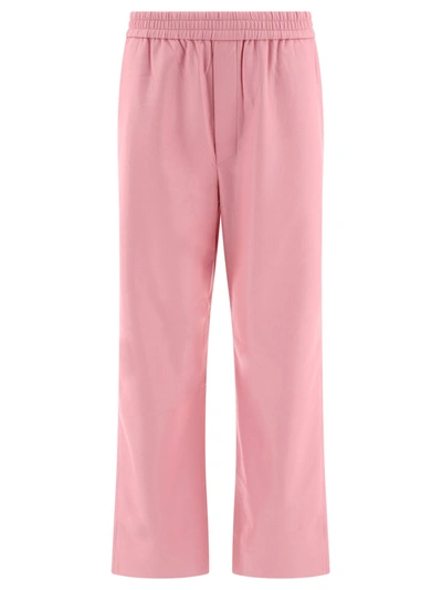 Nanushka Elasticated Waist Pants In Pink
