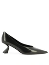 Nensi Dojaka Pointed-toe Leather Pumps