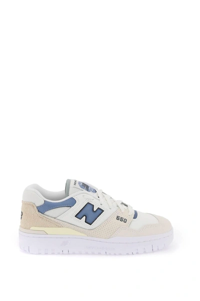 New Balance 550 Panelled Leather Sneakers In Multi