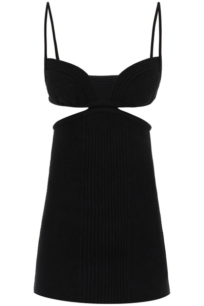 Off-white Dress Knit Cut Out In Black (black)