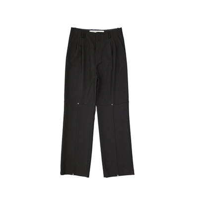 Off-white Off White Off White Cotton Pants In Black